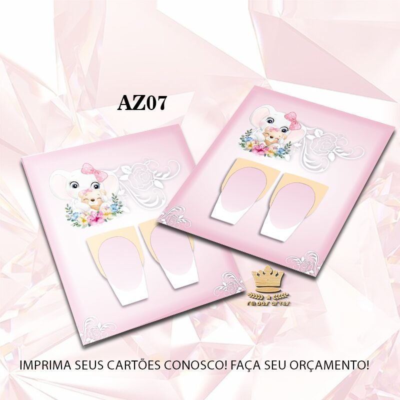 Kit com 8 artes em PDF - AZ07