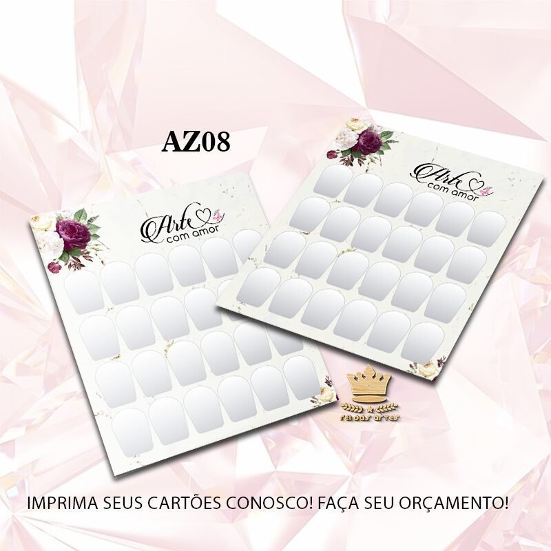 1 Arte Mini 12 Pares 9x10cm – AZ08 12