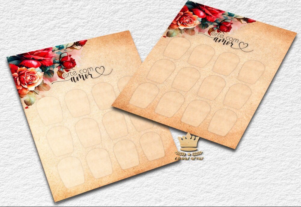 ARTE EM PDF MINI 6 PARES 7,5X9CM - DOWNLOAD - AZ176 - 1