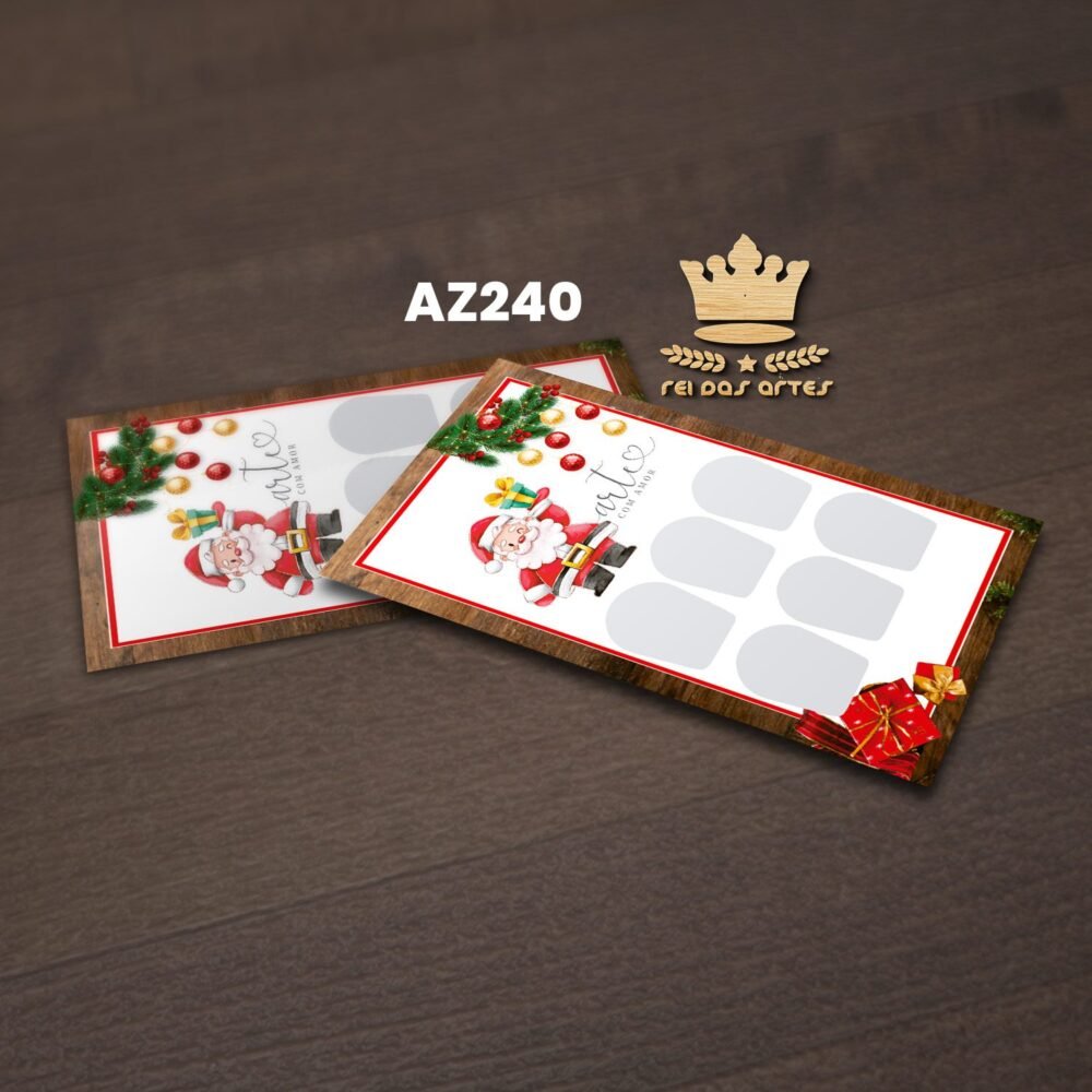 ARTE EM PDF - 3 PARES 9X5CM - AZ240 3