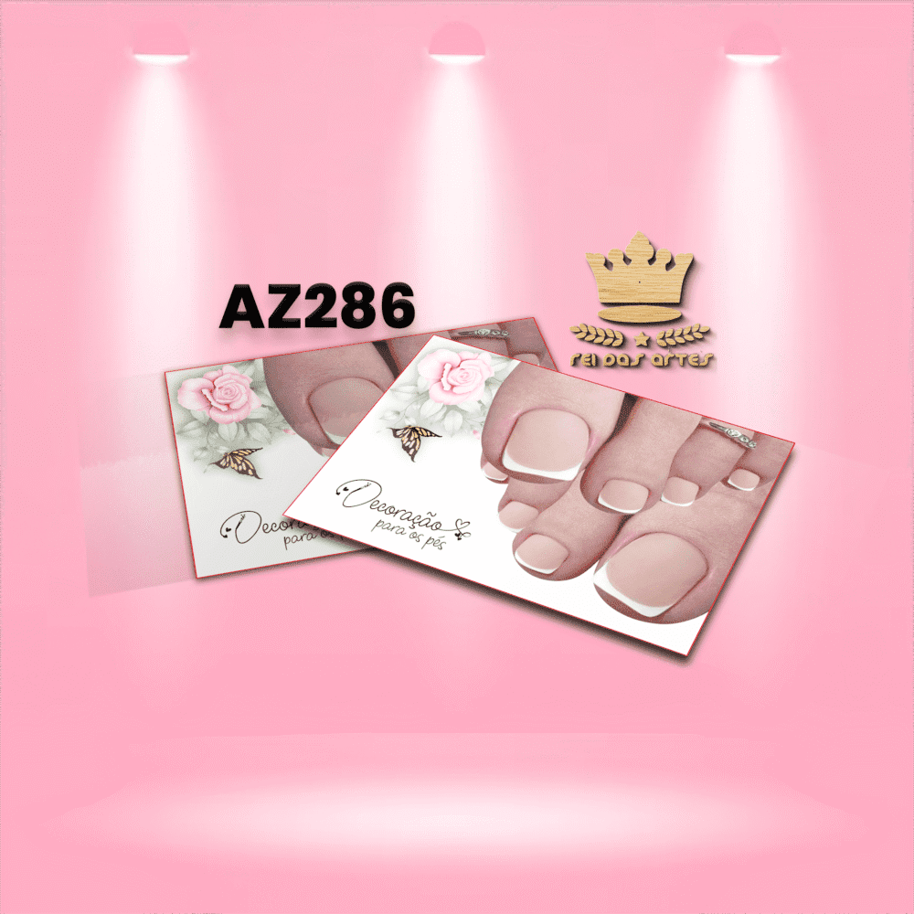 ARTE EM PDF - FILHA UNICA PÉ - 7,5X5CM - AZ286 3 - PARA IMPRIMIR EM CASA