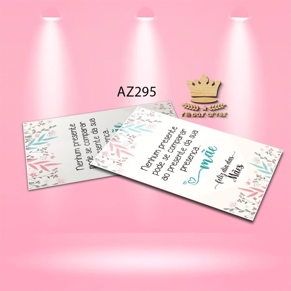 Tag 9X5CM Dia das Mães 12 de maio AZ295 3