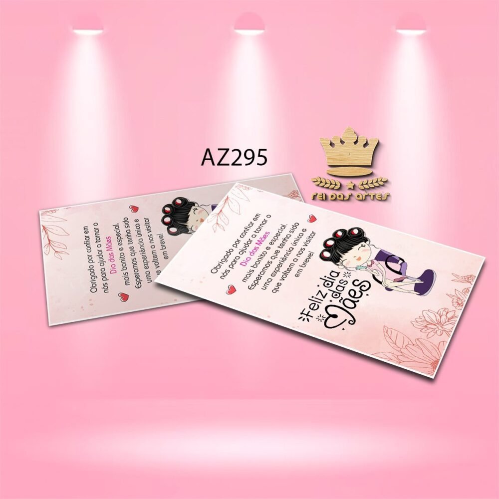 Tag 9X5CM Dia das Mães 12 de maio AZ295 4