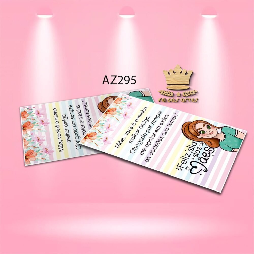 Tag 9X5CM Dia das Mães 12 de maio AZ295 6