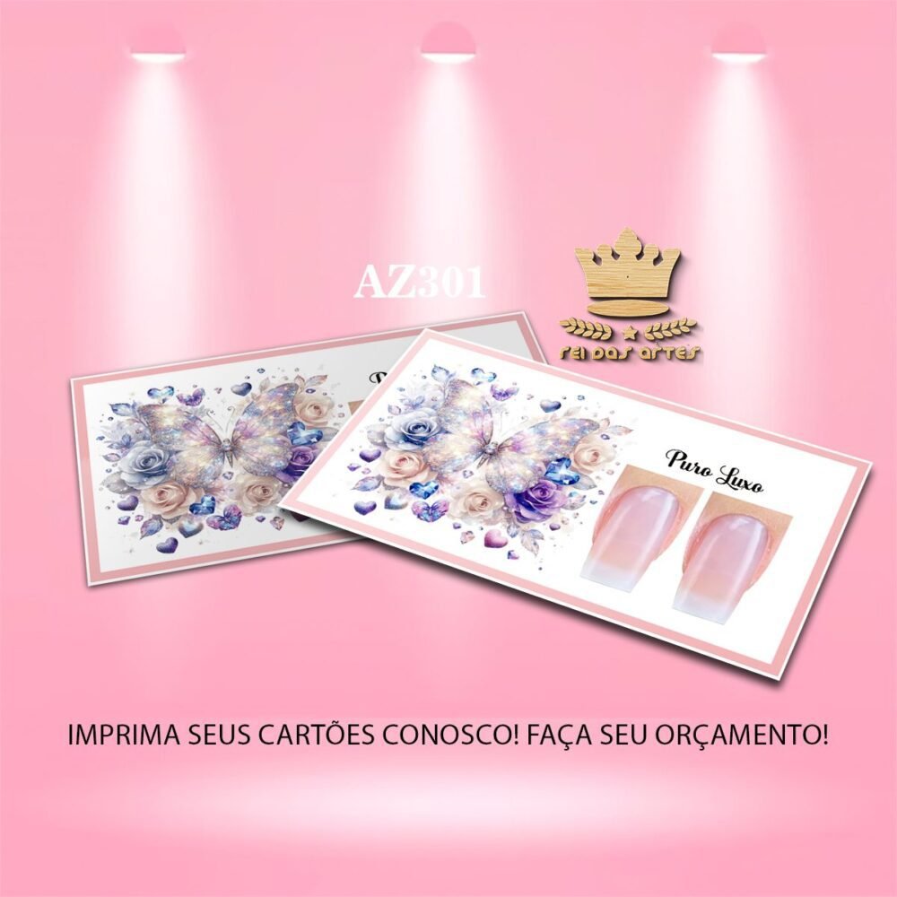 Arte Exclusiva Filha Única 9x5cm: Imprima em Casa ou na Gráfica! AZ301 1 - 1,1x2,3cm as unhas 7
