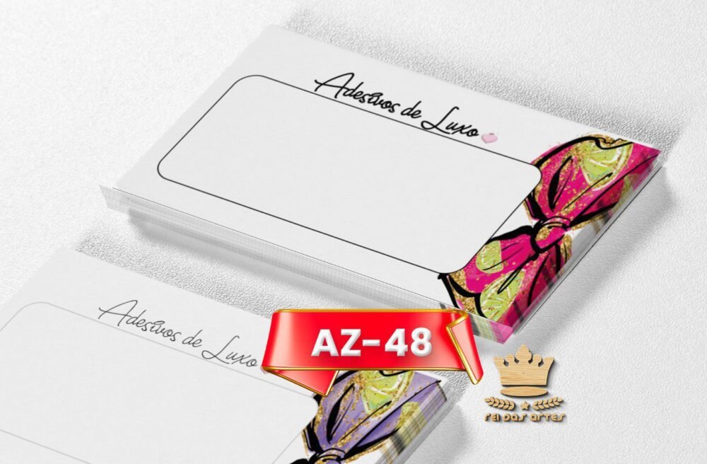 1 Arte 5 Pares 3D 9x5cm - AZ48 03