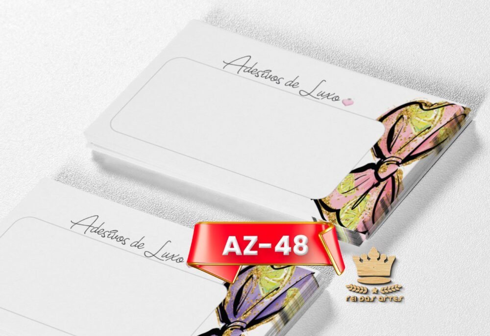 1 Arte 5 Pares 3D 9x5cm - AZ48 08