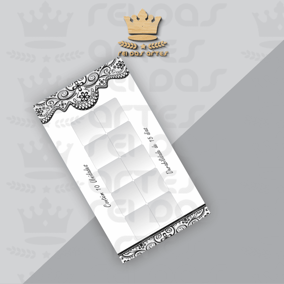 1 Arte 5 Pares 3D 9x5cm - AZ145 P1 1