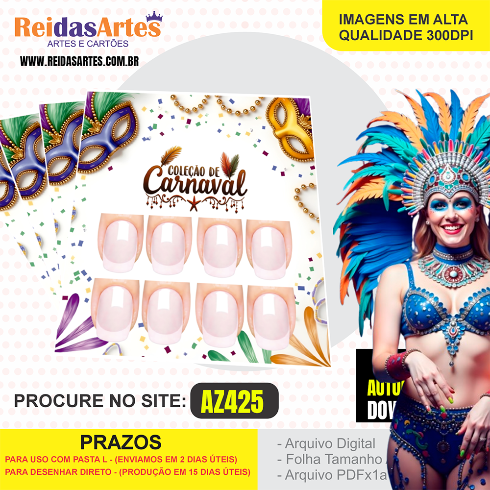 1 Arte Mini 4 Pares 9X10cm - AZ425 9