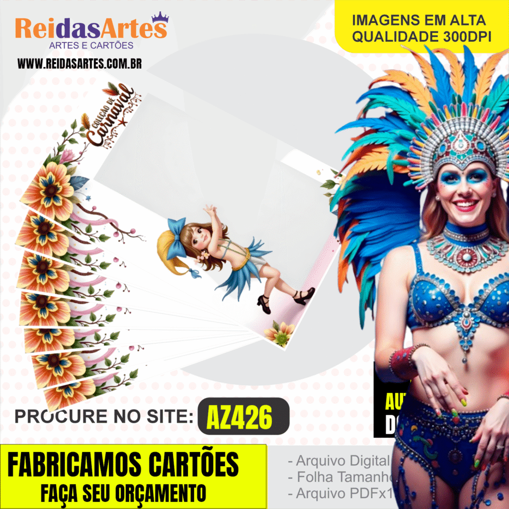 1 Arte 5 Pares 3D 9x5cm - AZ426 7