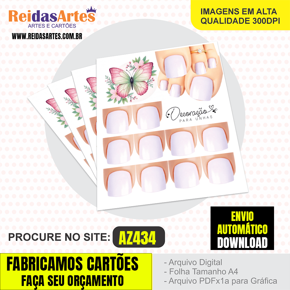 1 Arte Mini 6 Pares 9x10cm - AZ434 2
