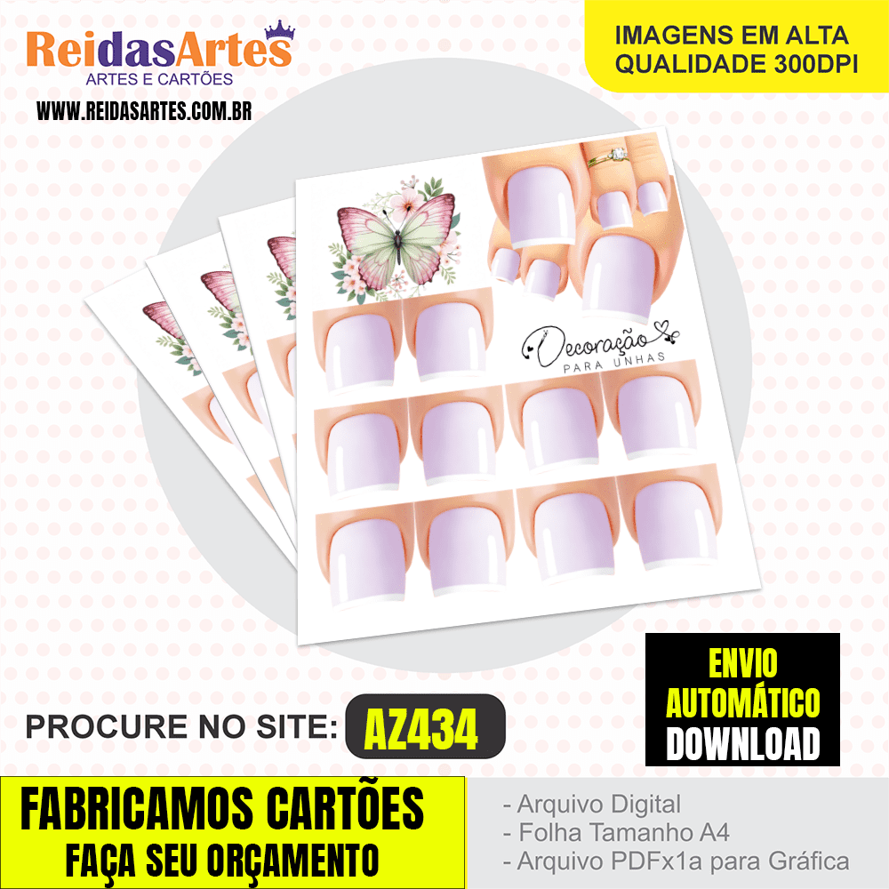1 Arte Mini 6 Pares 9x10cm - AZ434 3