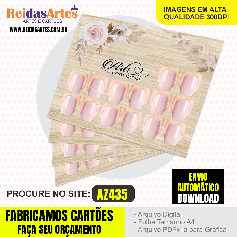 1 Arte Mini 7 pares 9x10cm - AZ435 16