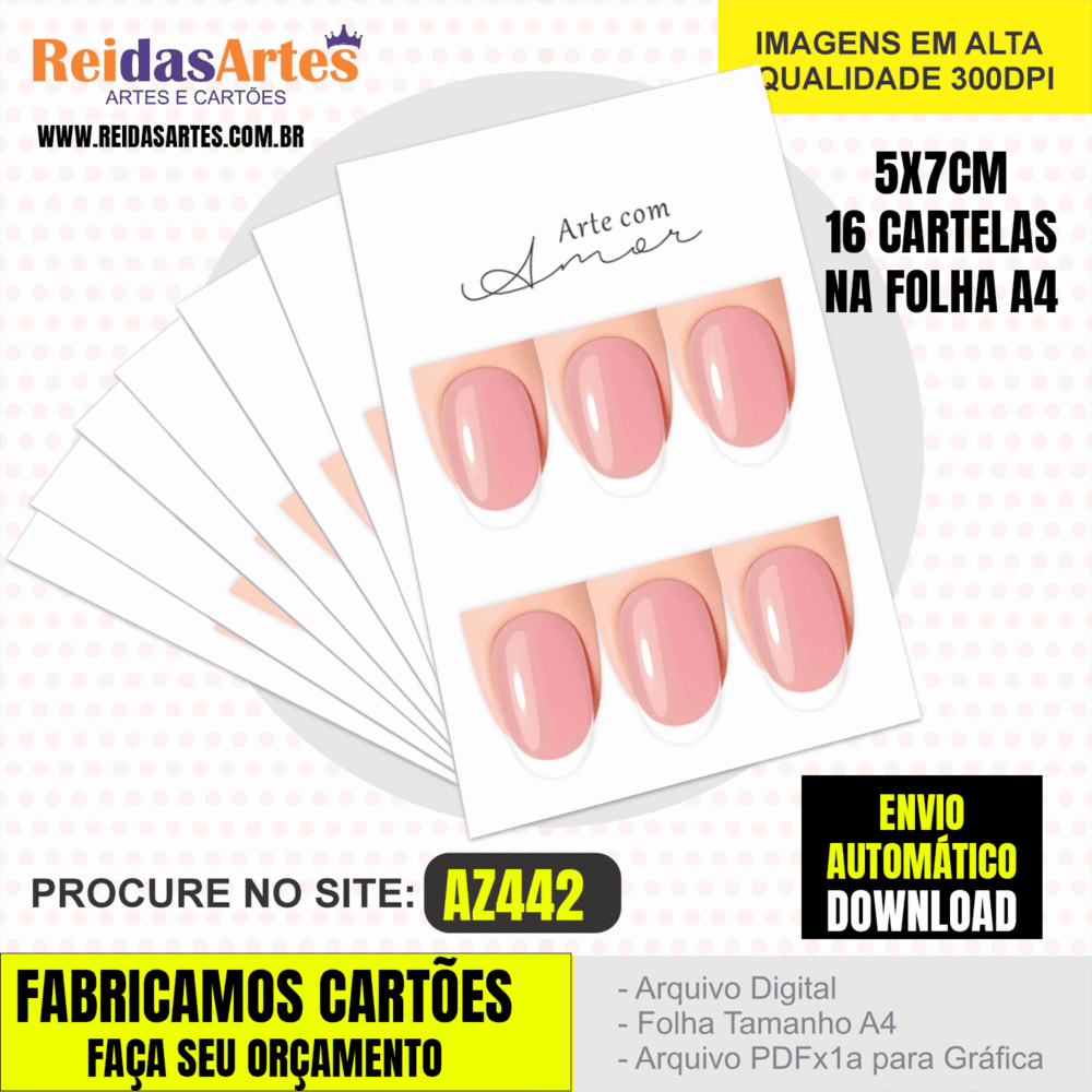 1 Arte 3 Pares 5x7cm - AZ440 10