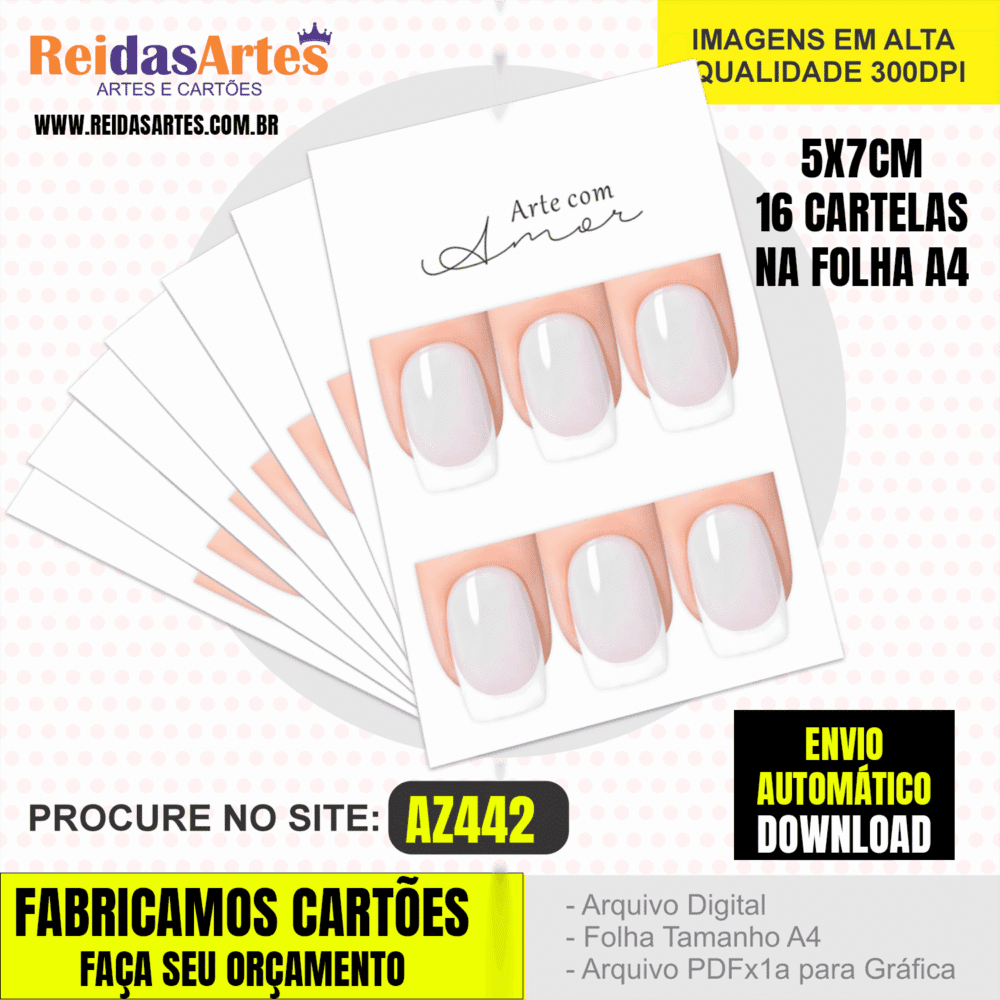 1 Arte 3 Pares 5x7cm - AZ440 2