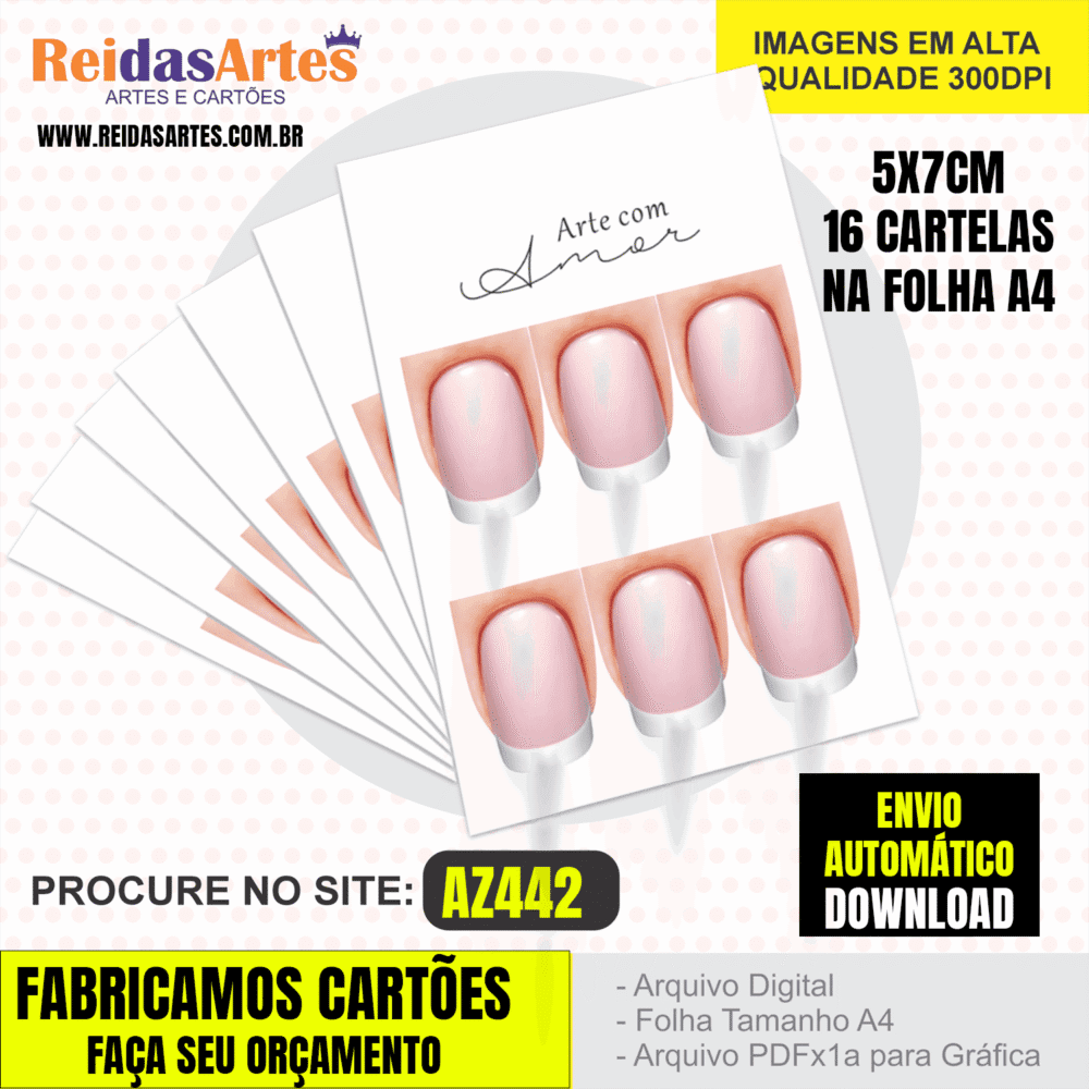 1 Arte 3 Pares 5x7cm - AZ440 3