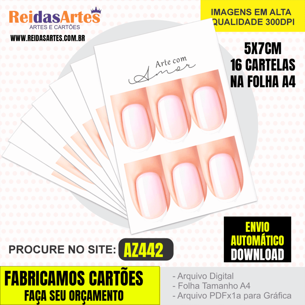 1 Arte 3 Pares 5x7cm - AZ440 7