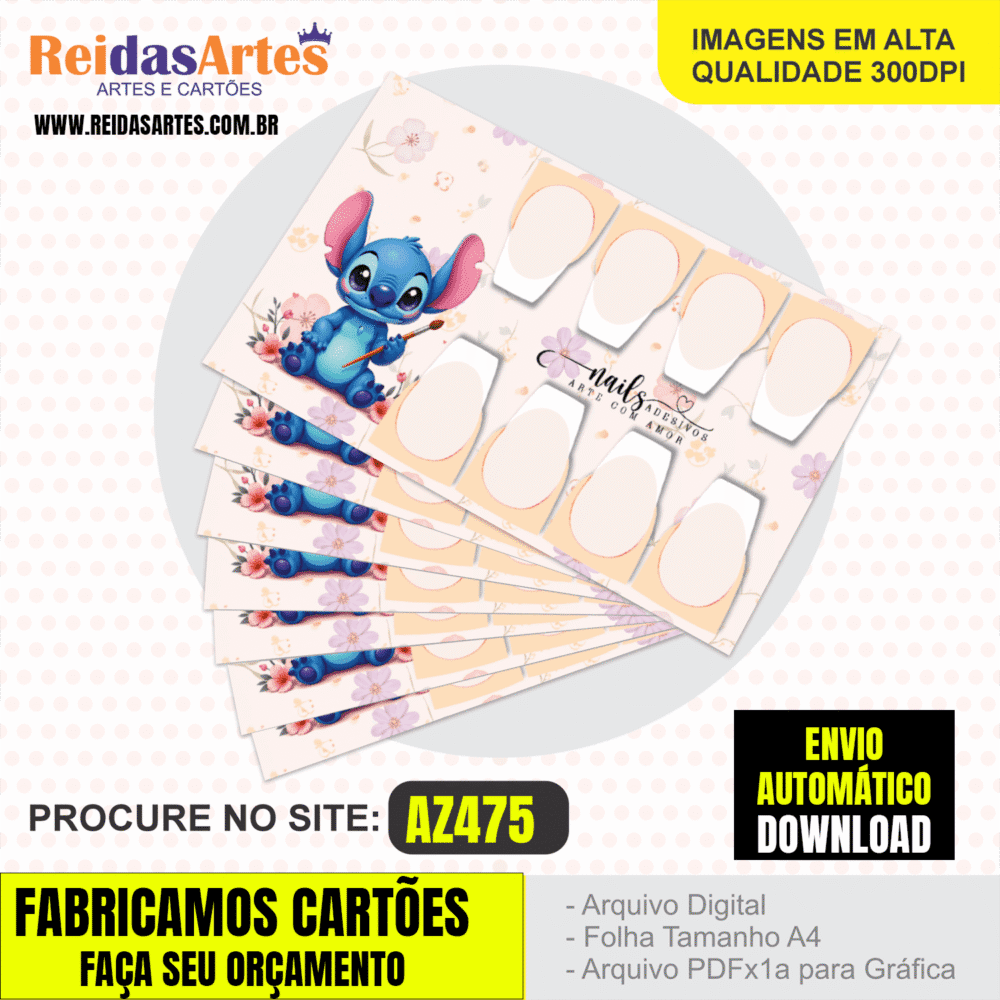 1 Arte 4 Pares 9x5cm - AZ475 5
