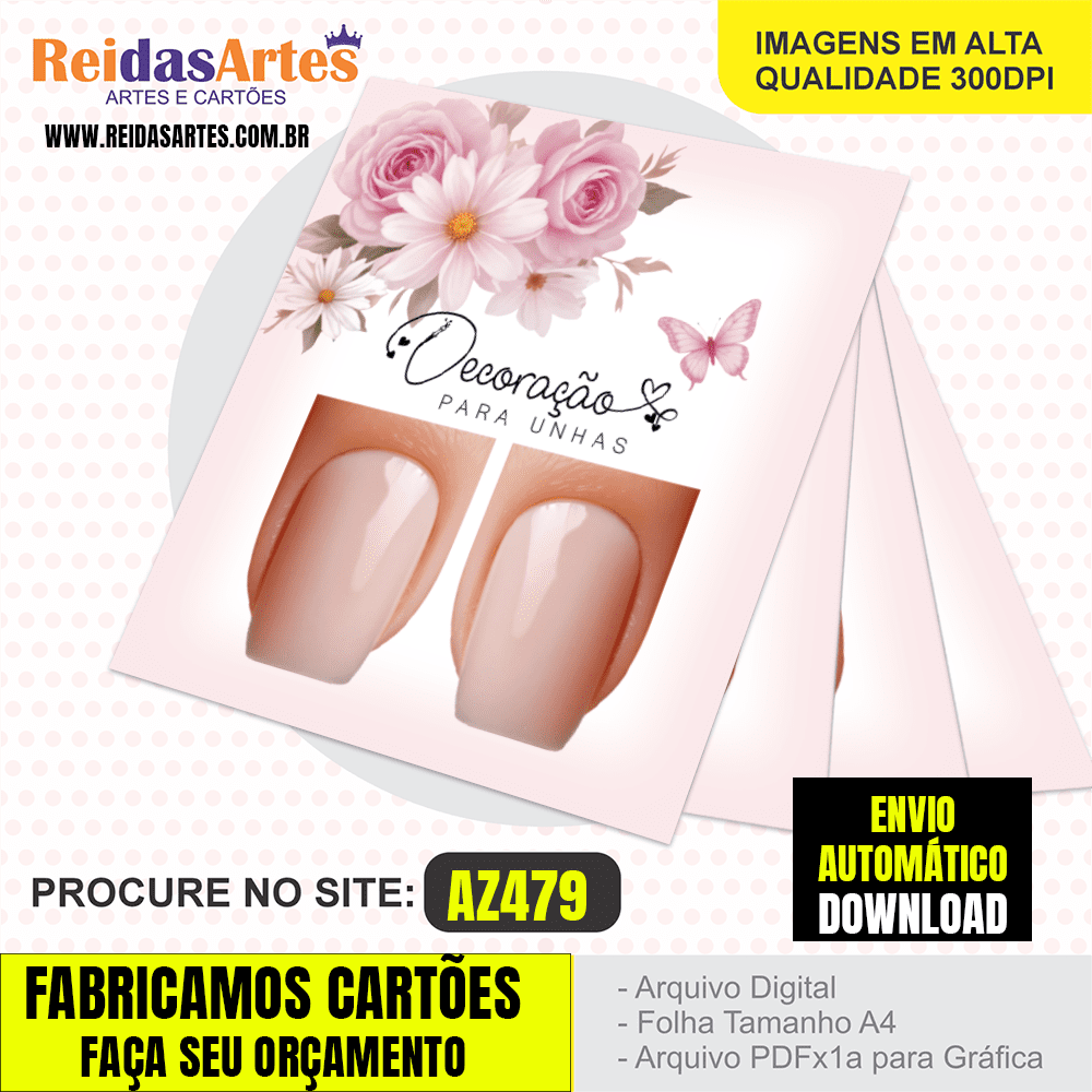 1 Arte Filha Unica 4,5x5cm - AZ479 5