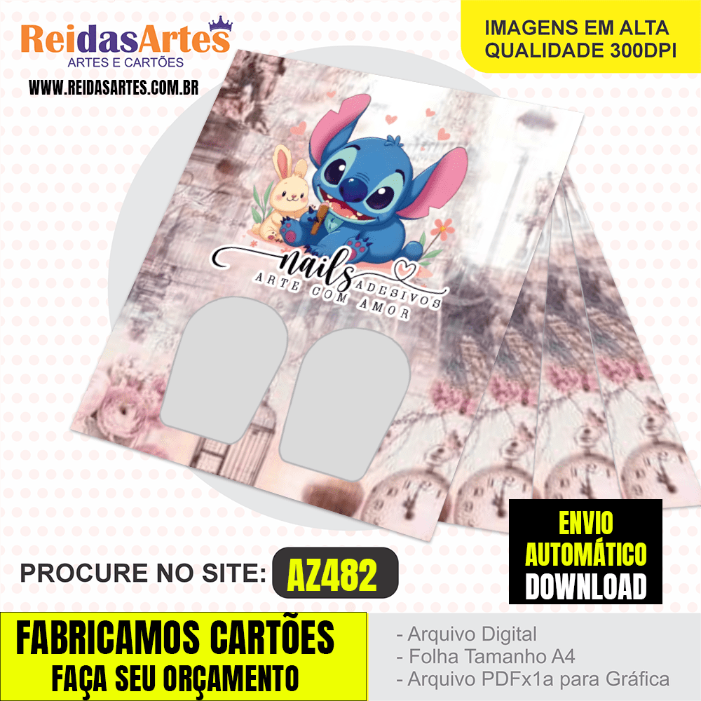 1 Arte Filha Unica 4,5x5cm - AZ482 3