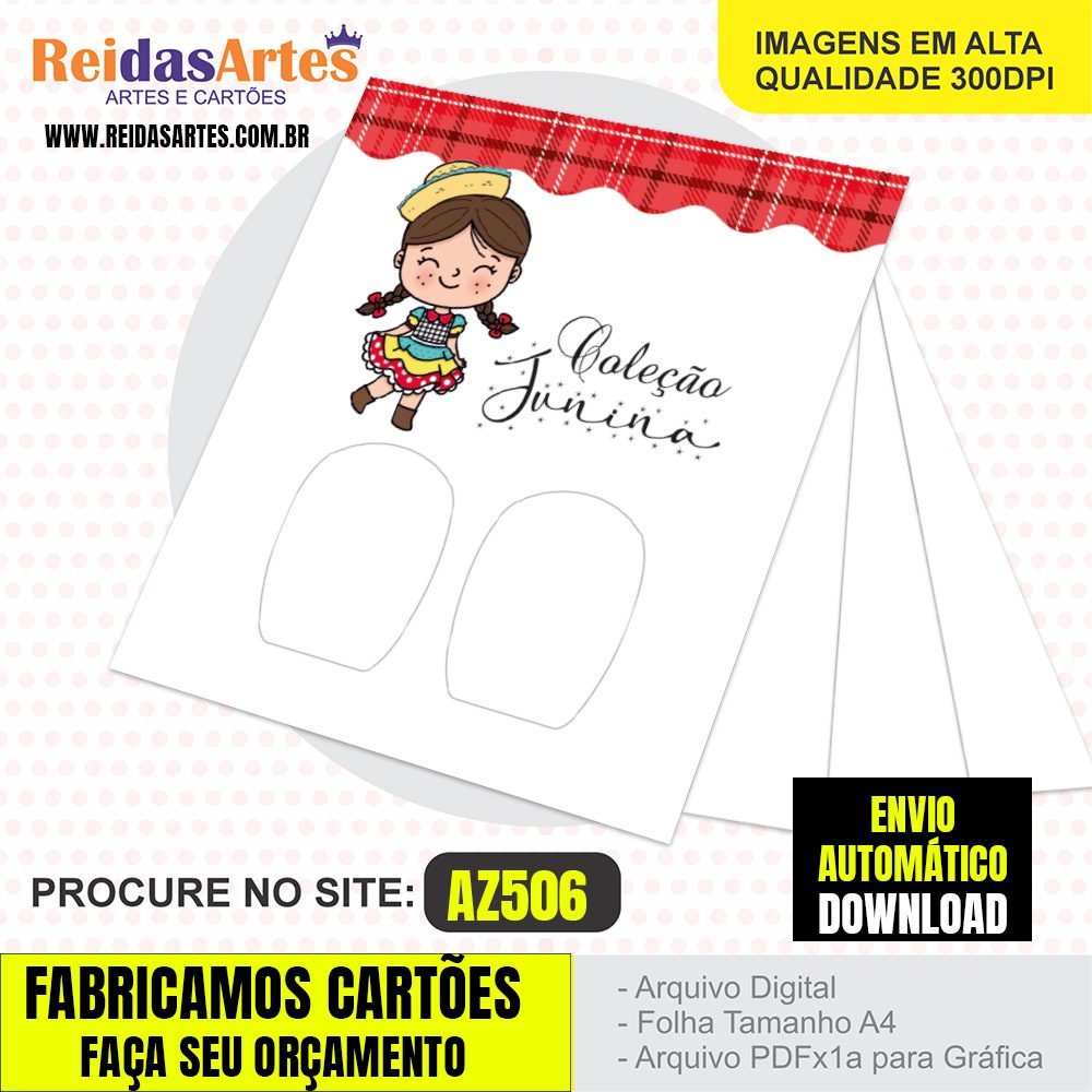 1 Arte Filha Unica 4,5x5cm - AZ506 1