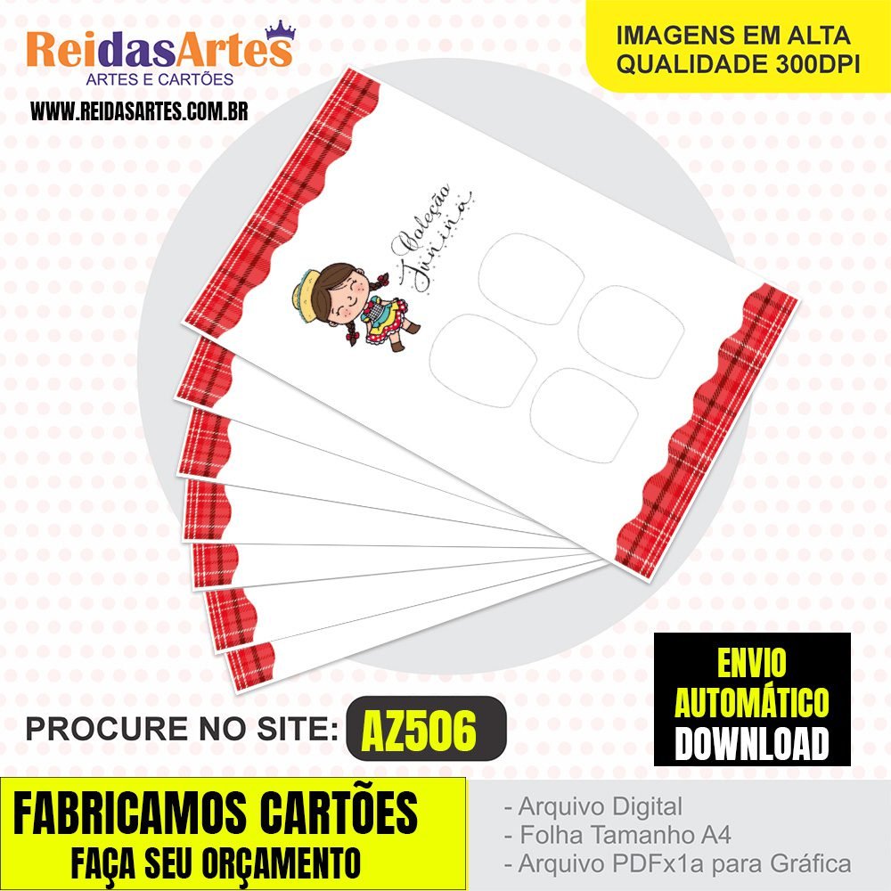 1 Arte Casadinha Mão 9x5cm -  AZ506 2