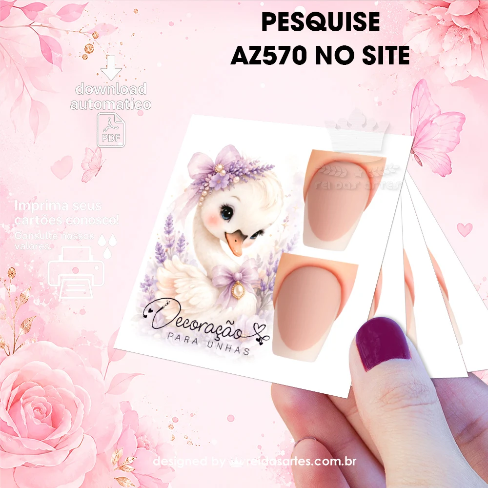 Kit de Artes em PDF 6 Artes AZ570